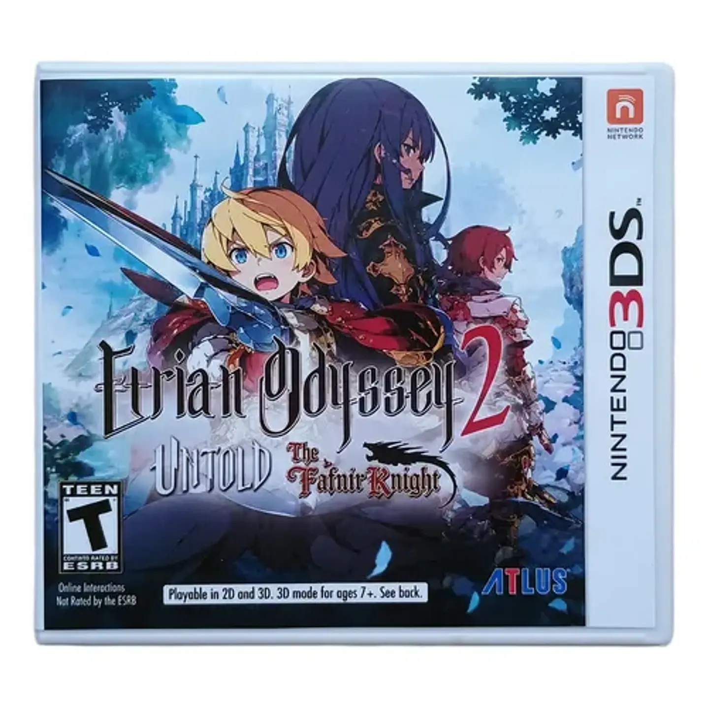 Etrian Odyssey 2 Untold: The Fafnir Knight 3ds 1