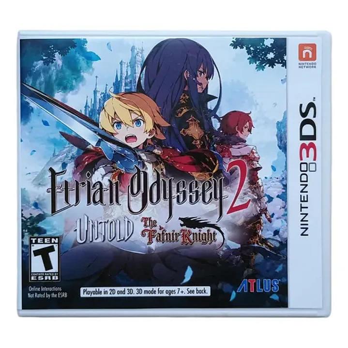 Etrian Odyssey 2 Untold: The Fafnir Knight 3ds 1