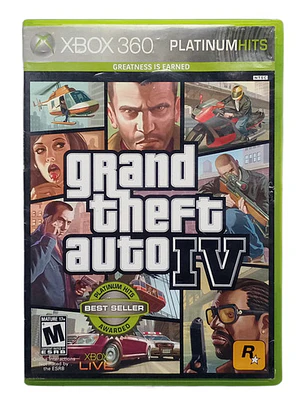 Grand Theft Auto 4 Platinum Xbox 360