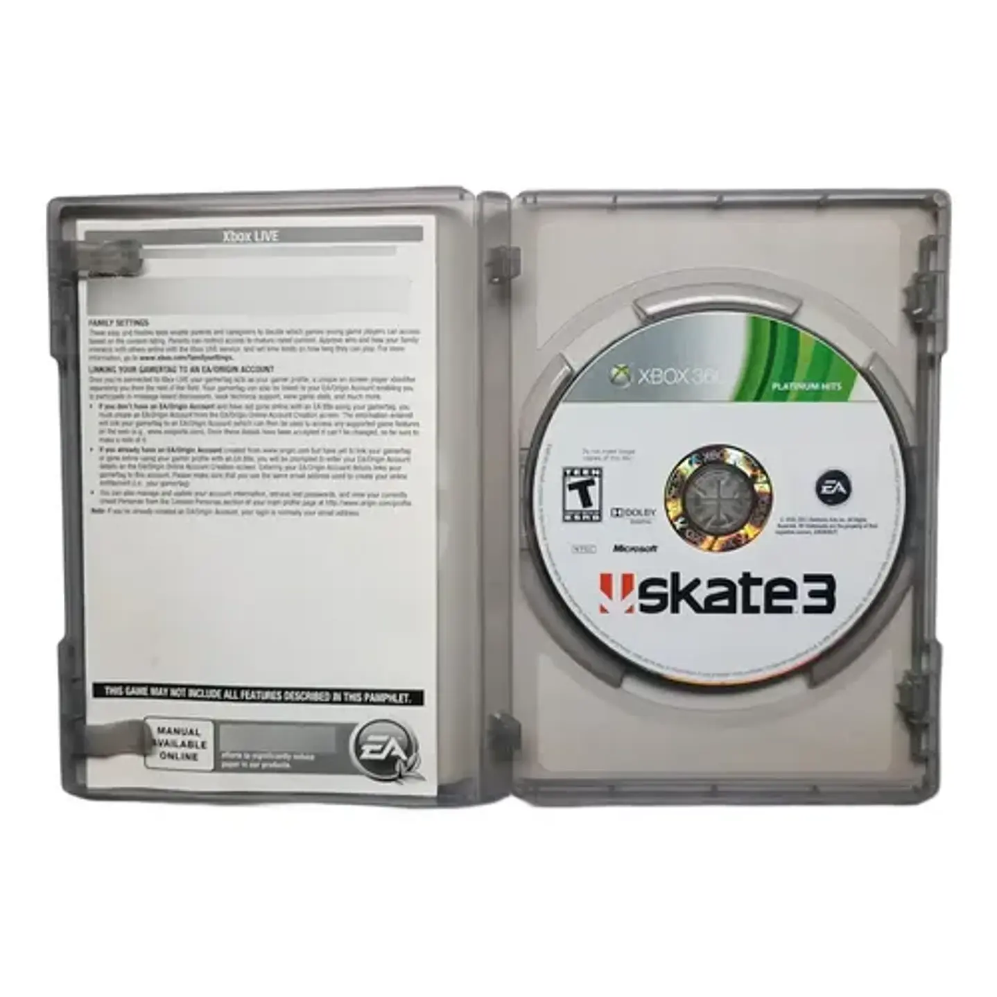 Skate 3 Platinum Xbox 360 2