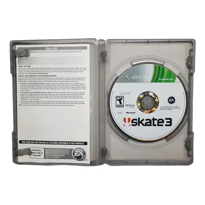 Skate 3 Platinum Xbox 360 2