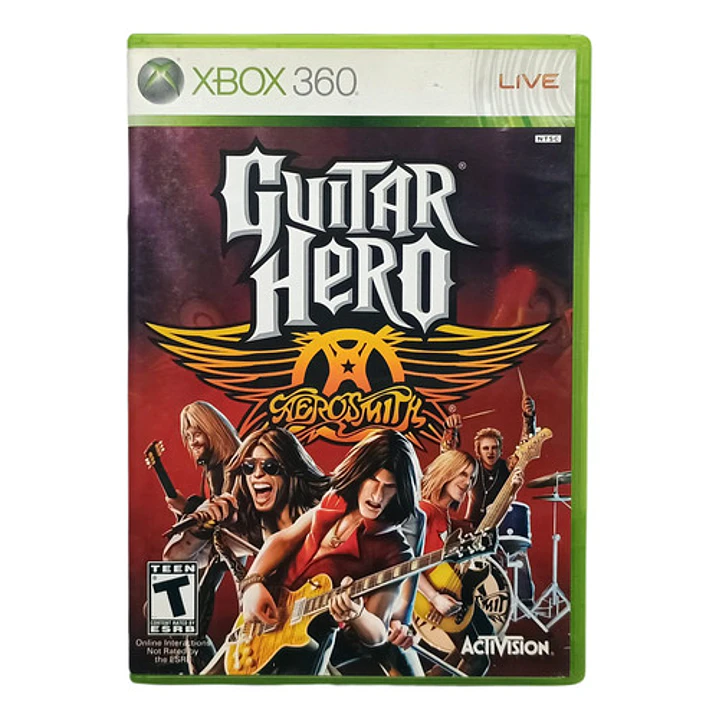 Guitar Hero Aerosmith Xbox 360 1