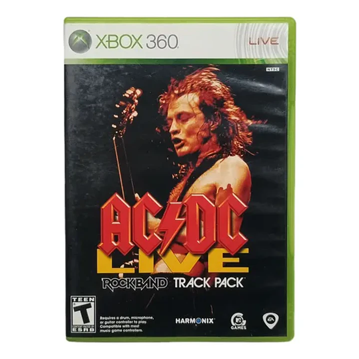 Ac & Dc Live Rock Band Track Pack Xbox 360 1