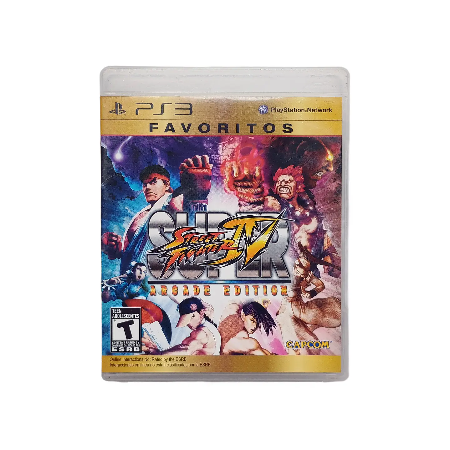 Super Street Fighter 4 Arcade Edition Playstation Ps3 1