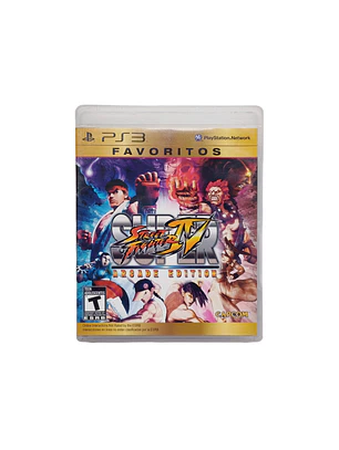 Super Street Fighter 4 Arcade Edition Playstation Ps3