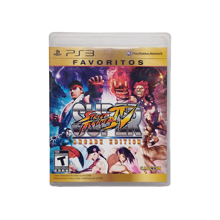 Super Street Fighter 4 Arcade Edition Playstation Ps3 1