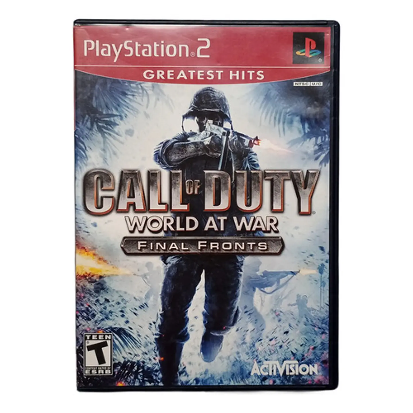 Call Of Duty: World At War Final Fronts Gh Ps2 1
