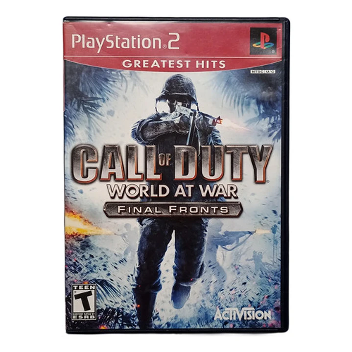 Call Of Duty: World At War Final Fronts Gh Ps2 1