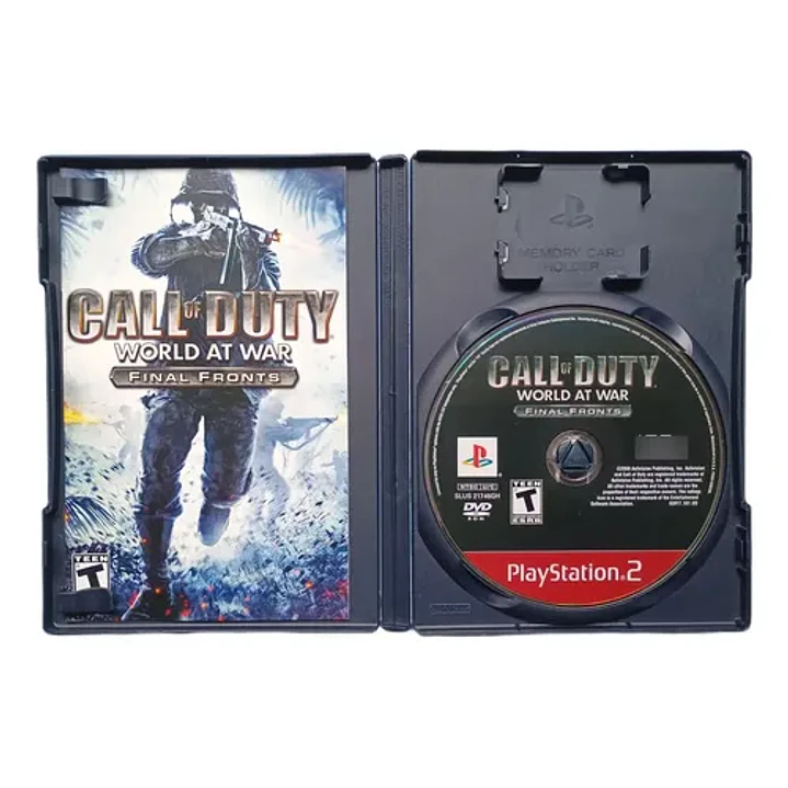 Call Of Duty: World At War Final Fronts Gh Ps2 2