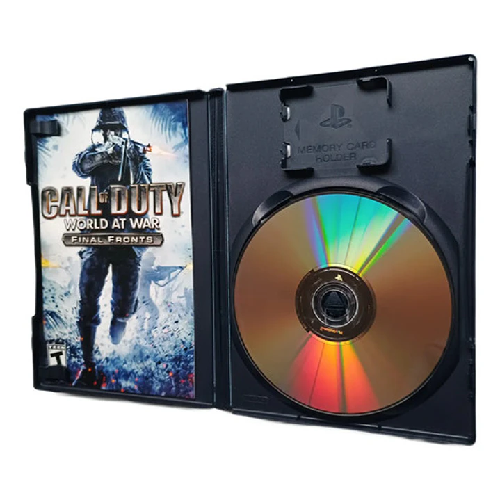 Call Of Duty: World At War Final Fronts Gh Ps2 3