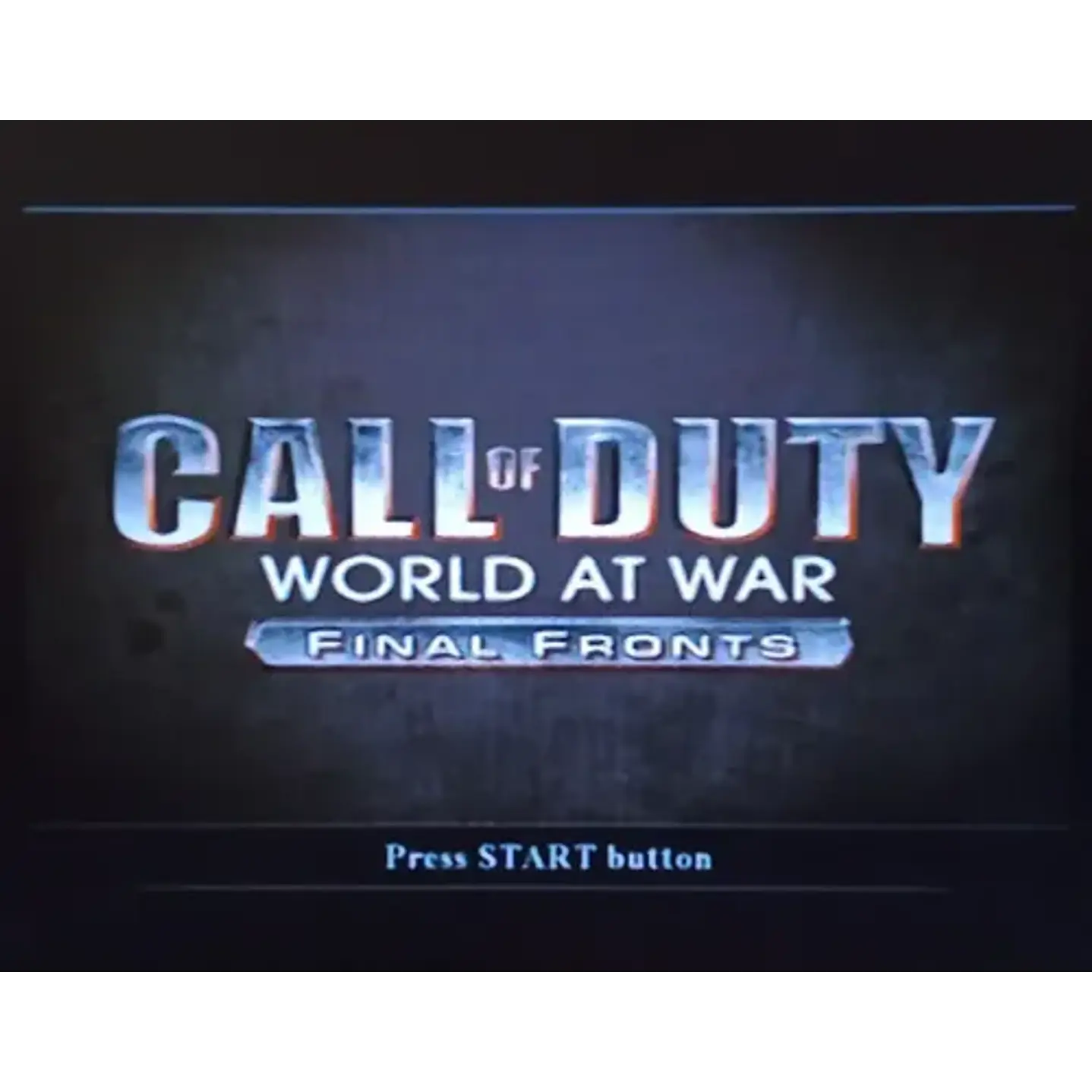 Call Of Duty: World At War Final Fronts Gh Ps2 6