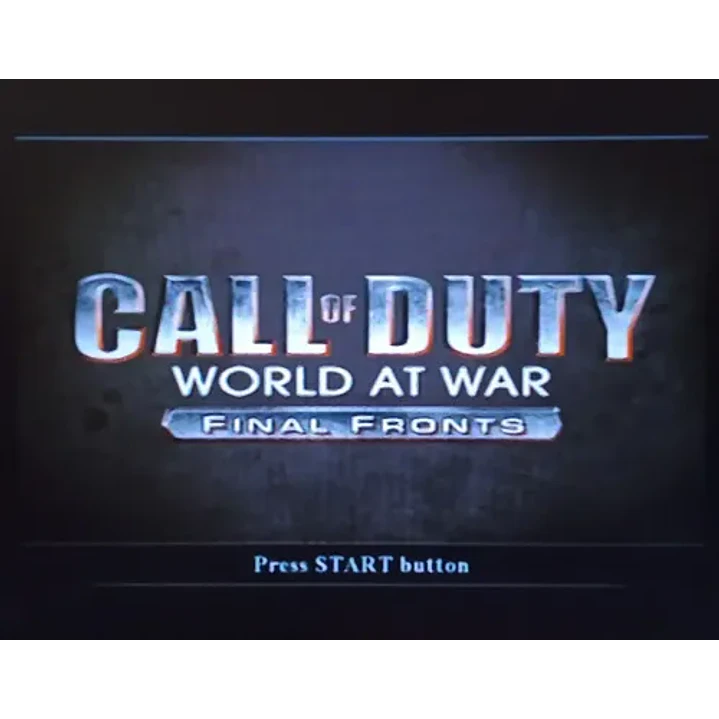 Call Of Duty: World At War Final Fronts Gh Ps2 6