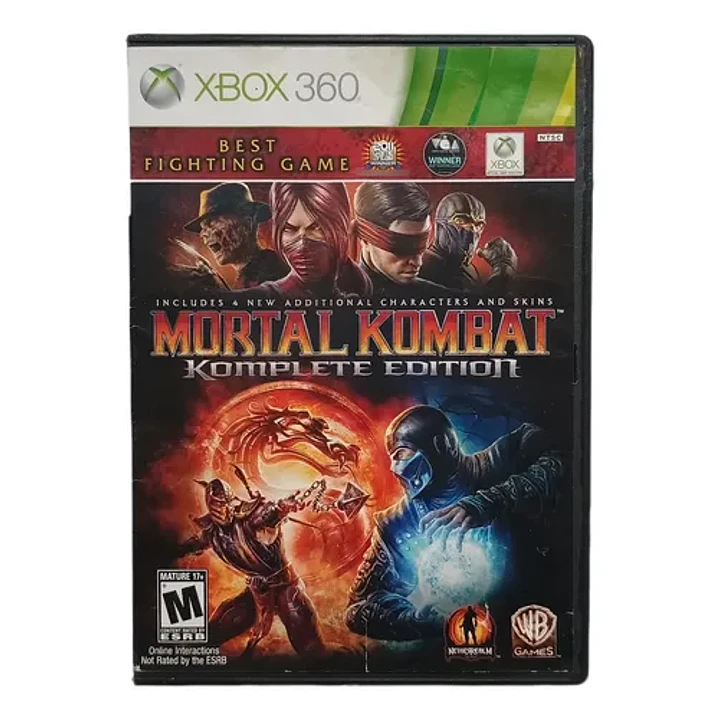 Mortal Kombat Komplete Xbox 360 1