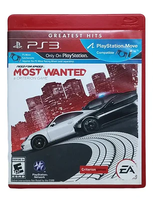 Need For Speed Most Wanted Playstation Ps3