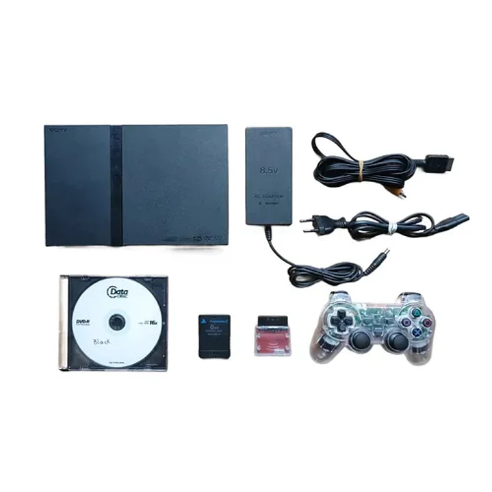 Consola Sony Playstation Ps2 Slim 79001 1