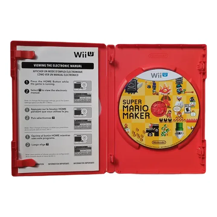 Mario  Super Mario Maker Nintendo Wii U 2