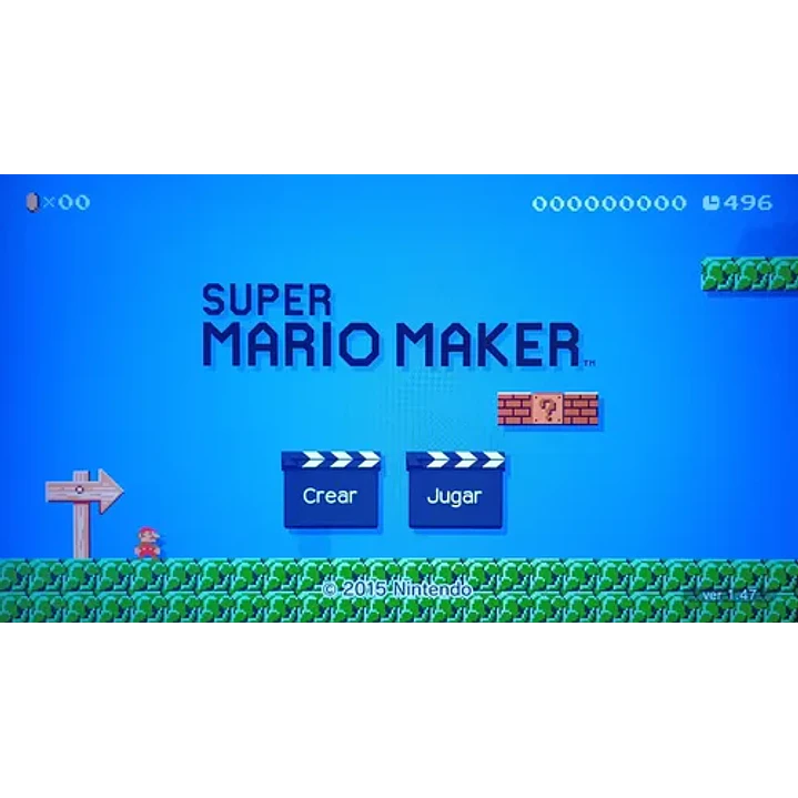 Mario  Super Mario Maker Nintendo Wii U 5