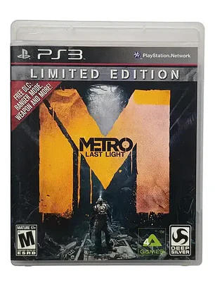 Metro Last Light Limited Edition Ps3