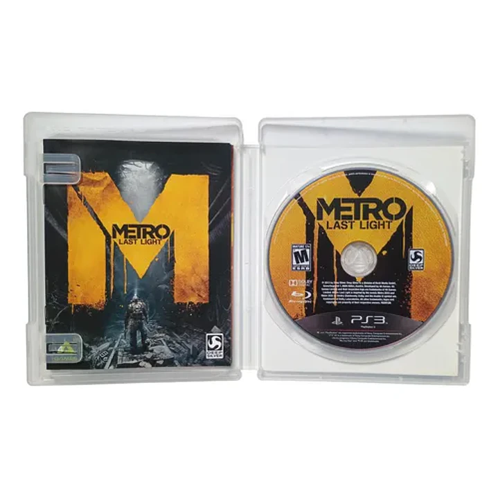 Metro Last Light Limited Edition Ps3 2
