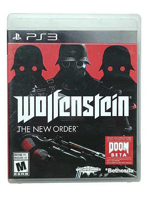 Wolfenstein The New Order Playstation Ps3