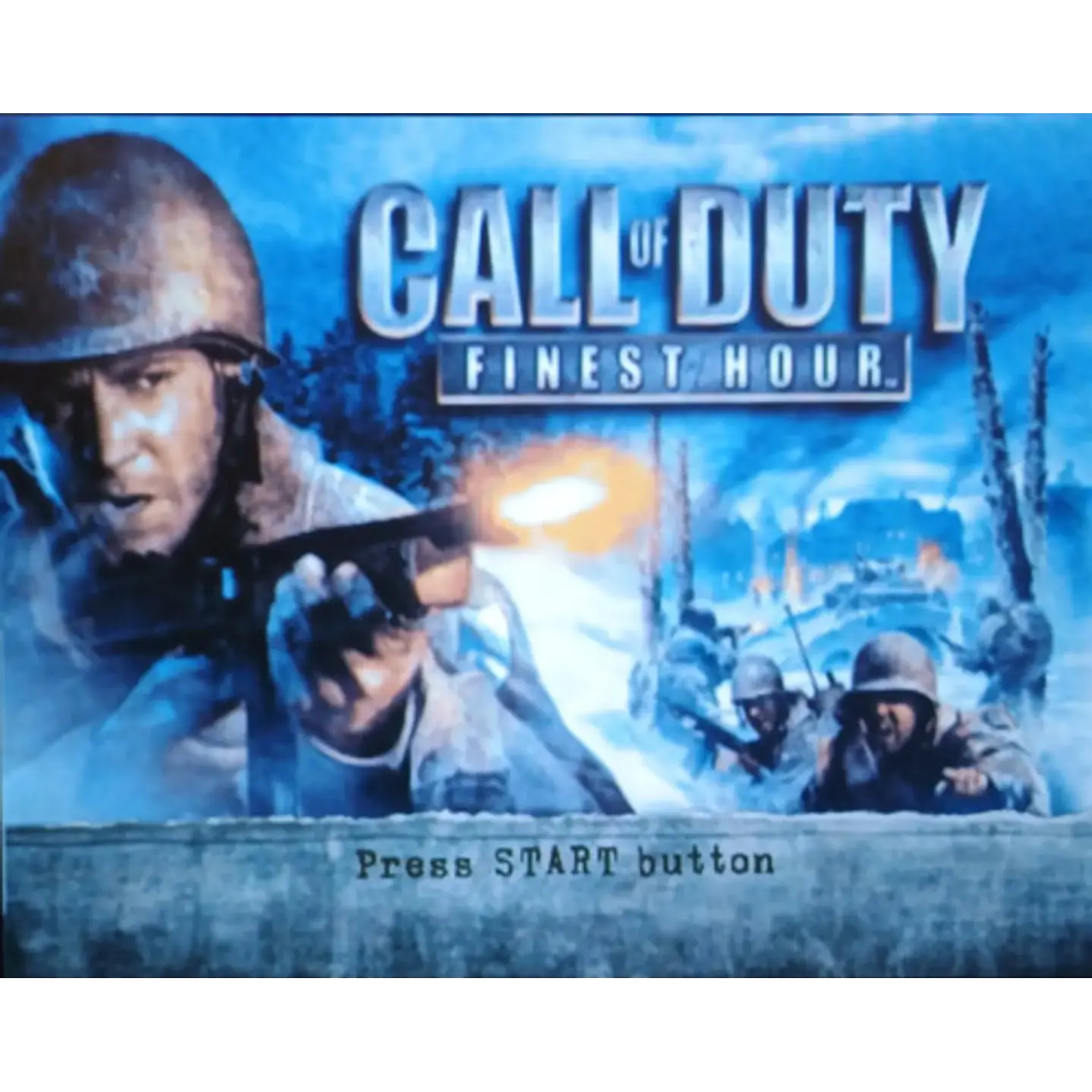 Call Of Duty Finest Hour  Ps2 6