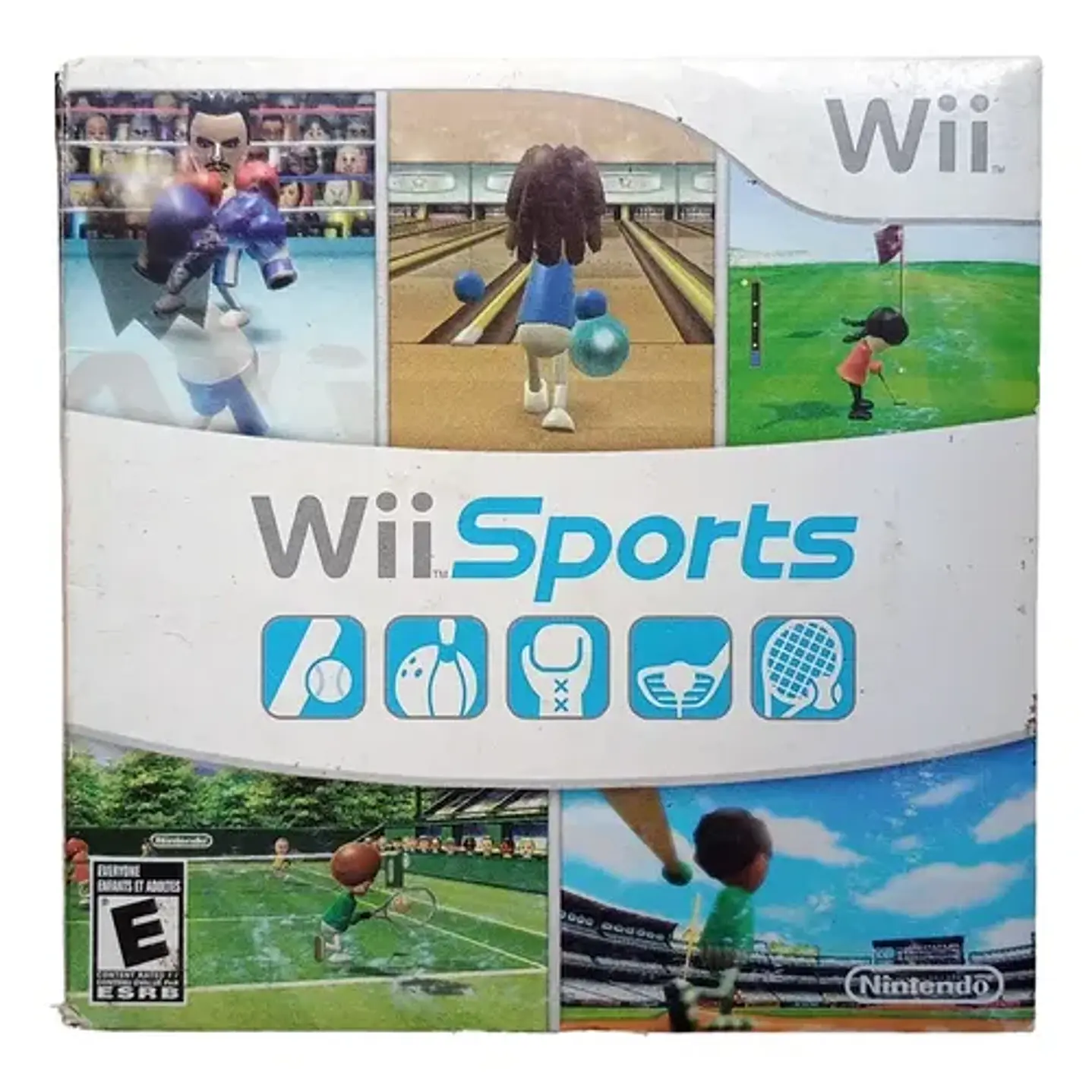 Wii Sports Cardboard Box 1