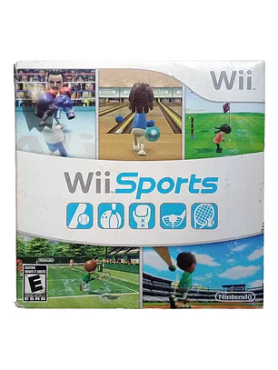 Wii Sports Cardboard Box