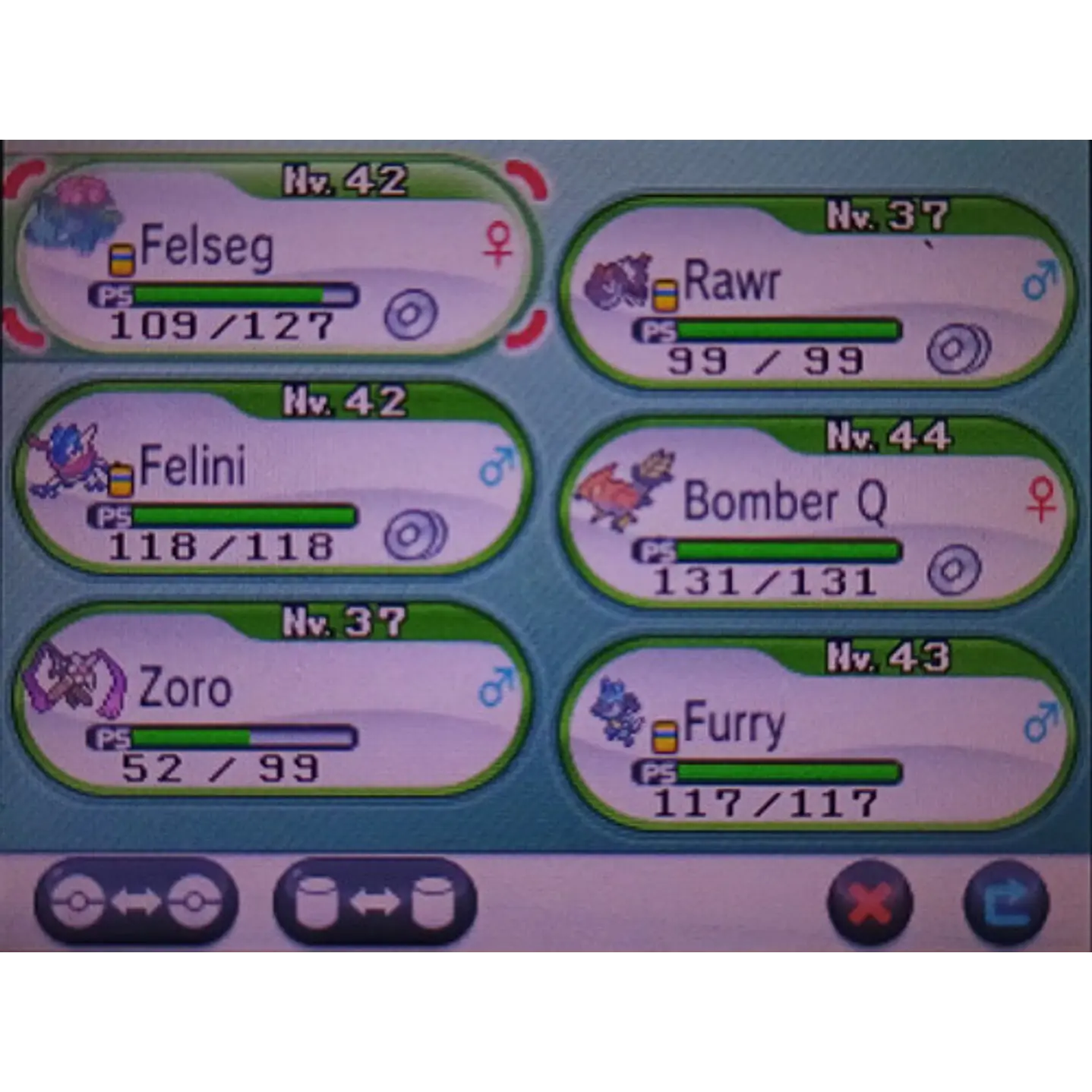 Pokemon Y Eur 3ds 2ds 6