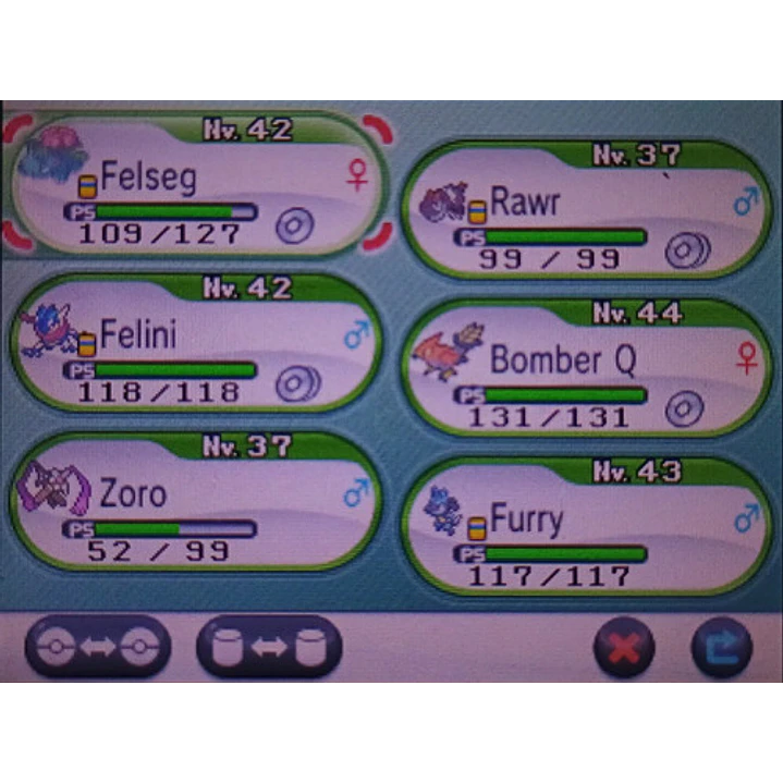 Pokemon Y Eur 3ds 2ds 6