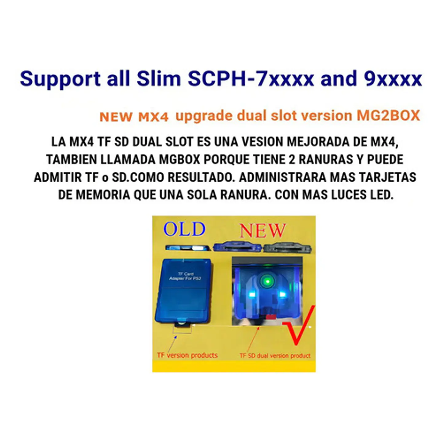 Adaptador Memoria Microsd Compatible Con Ps2 7