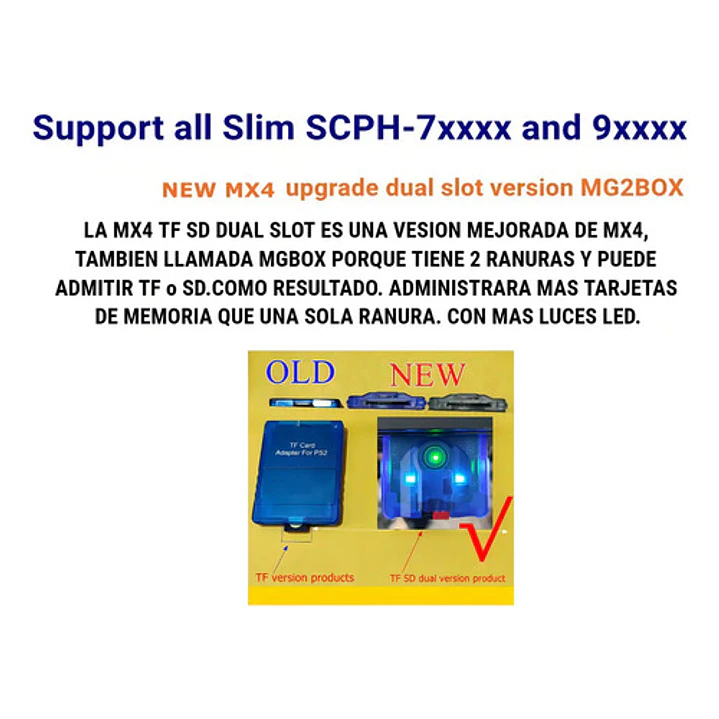 Adaptador Memoria Microsd Compatible Con Ps2 7