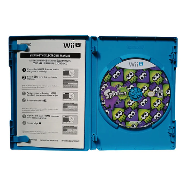 Splatoon  Nintendo Wii U Físico 2