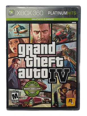 Grand Theft Auto 4 Platinum Xbox 360