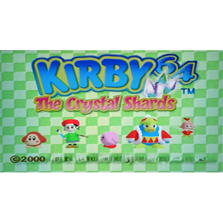 Kirby Crystal Shards Compatible Con N64 2
