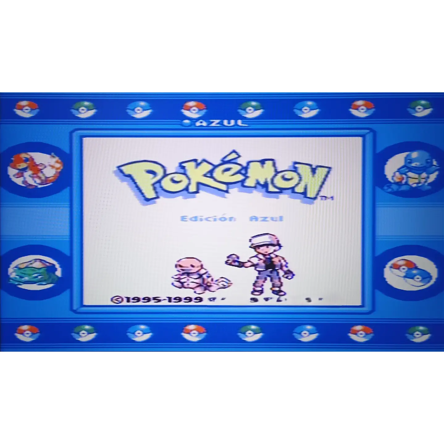 Pokemon Azul Compatible Con Gameboy 3
