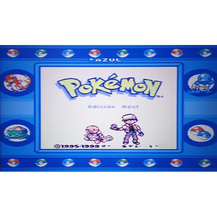 Pokemon Azul Compatible Con Gameboy 3