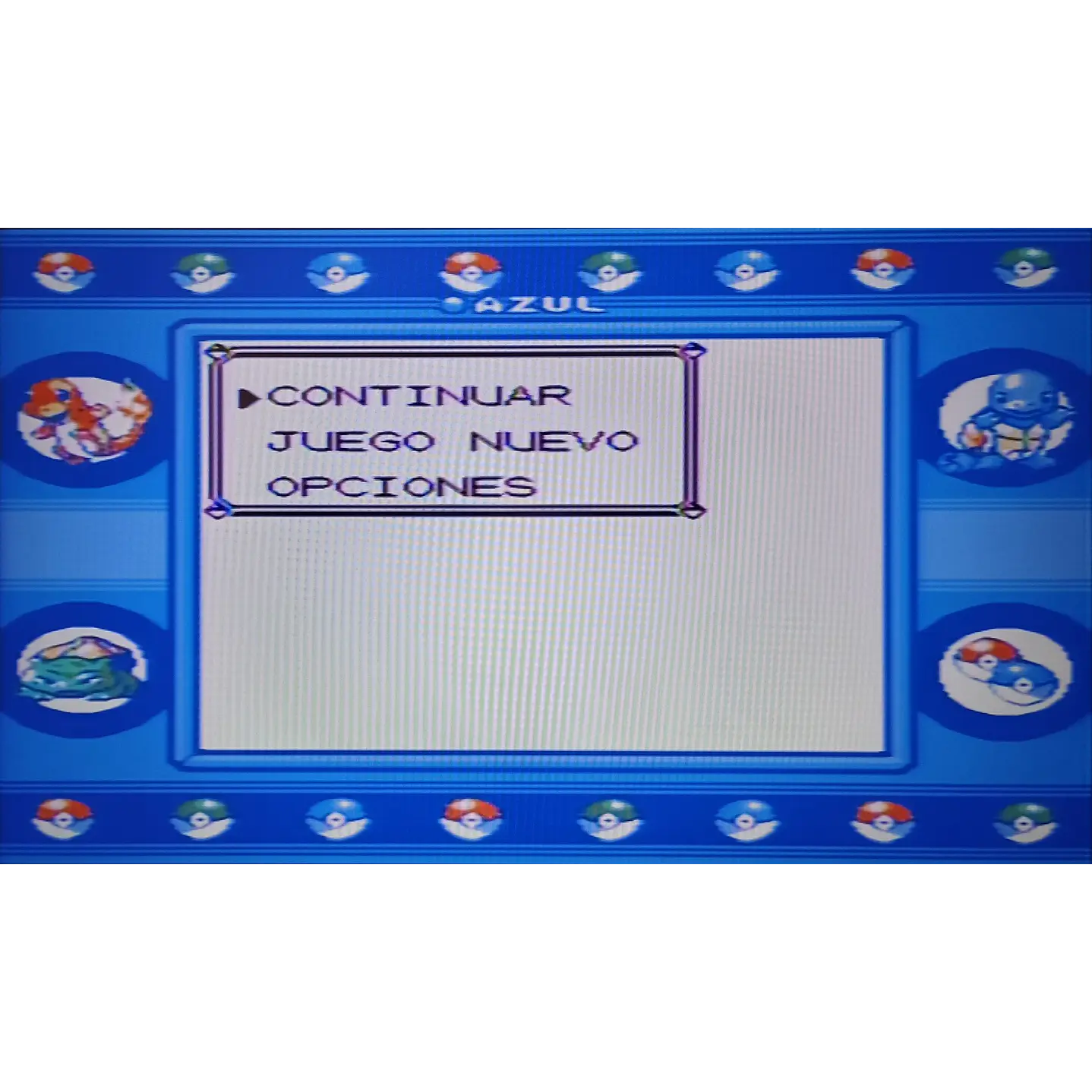 Pokemon Azul Compatible Con Gameboy 4