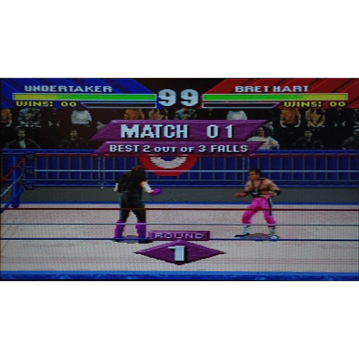 WF Wrestemania Compatible con SNES 3