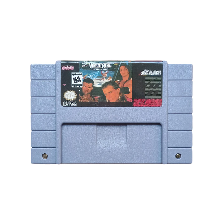 WF Wrestemania Compatible con SNES 1