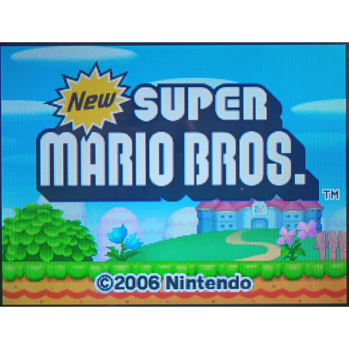 New Mario Bros Compatible Con Ds 3