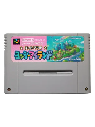 Mario World 2 Yoshi Island  Snes