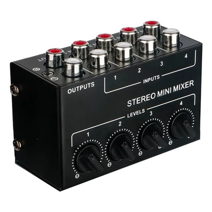Mini Mezclador Audio Pasivo 1