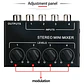 Mini Mezclador Audio Pasivo - Miniatura 4