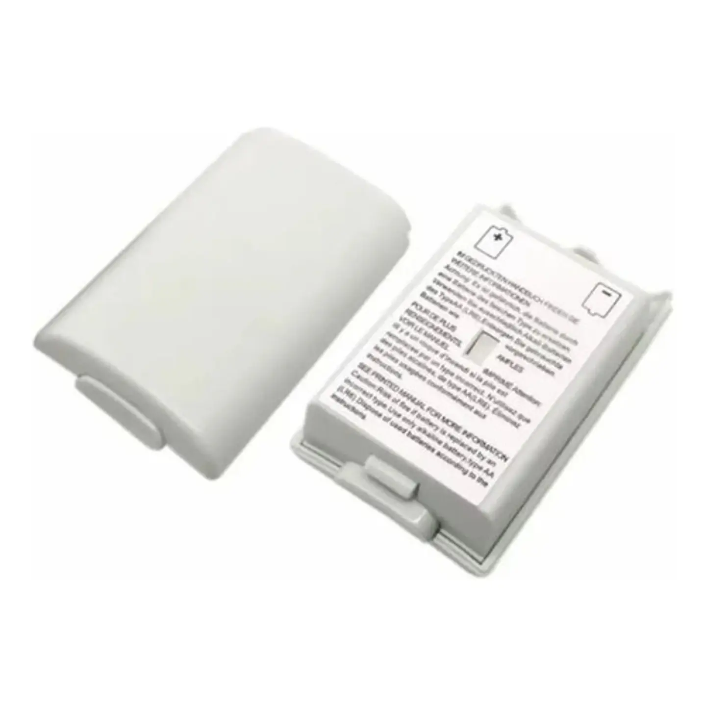 Tapa Bateria Blanca/gris Control Compatible Xbox 360 1