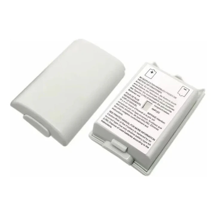 Tapa Bateria Blanca/gris Control Compatible Xbox 360 1