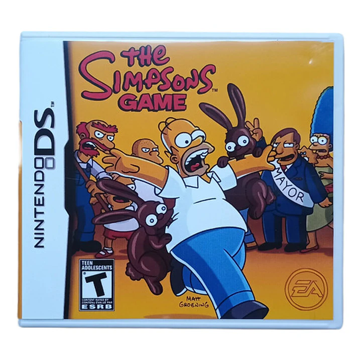 The Simpsons Game Nintendo Ds 1