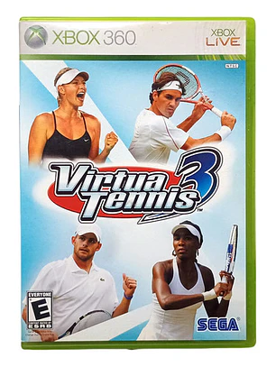 Virtua Tennis 3 Xbox 360