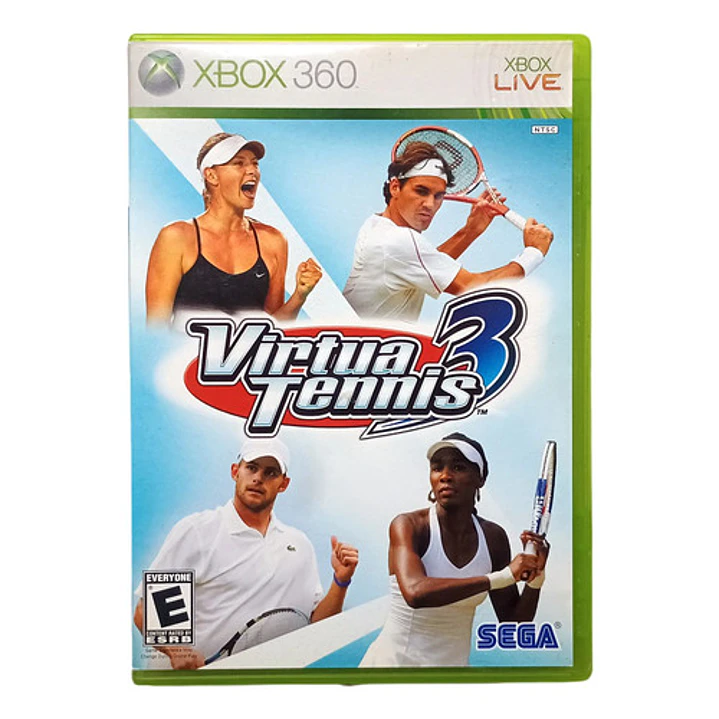 Virtua Tennis 3 Xbox 360 1