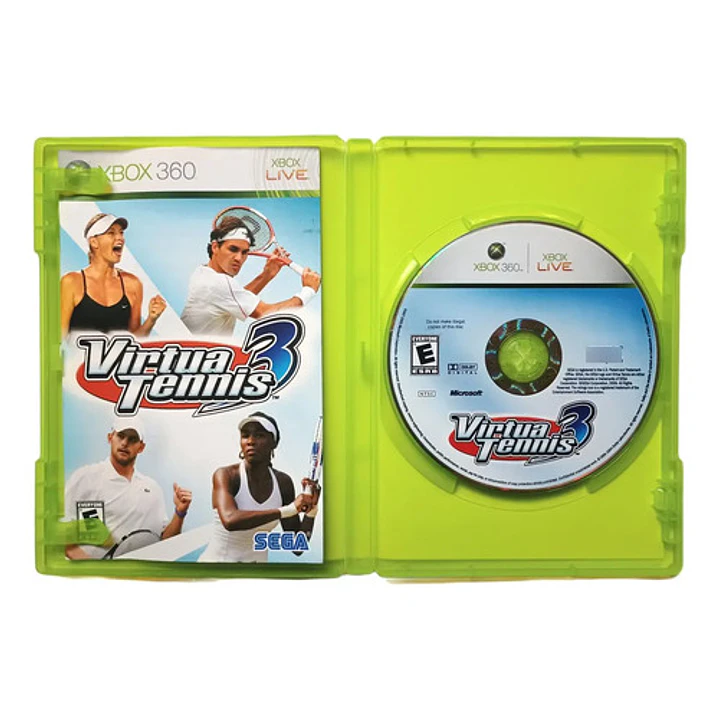 Virtua Tennis 3 Xbox 360 2