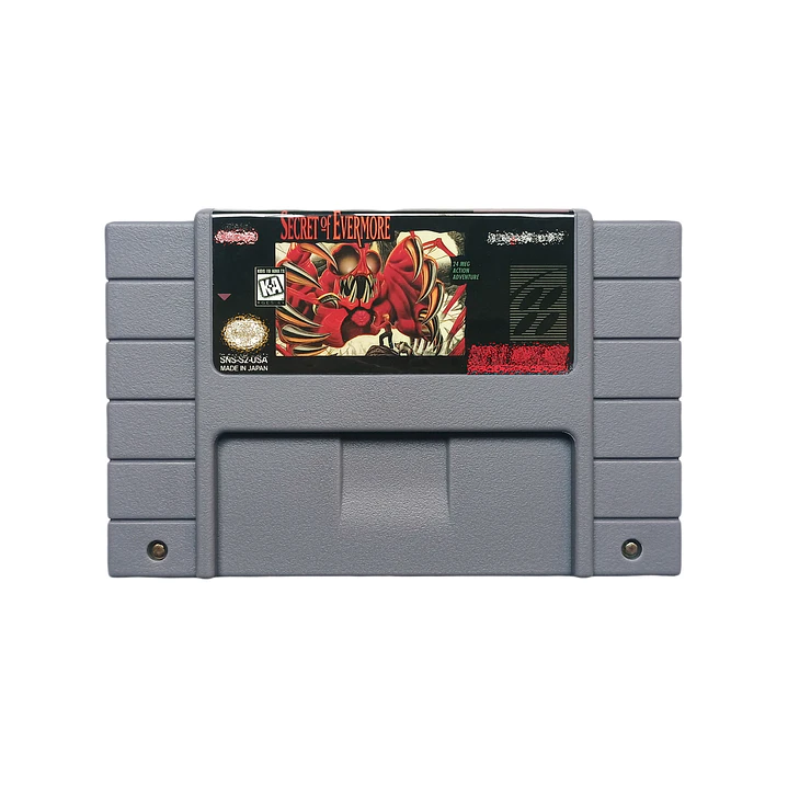 Secret of Evermore (Español) compatible con SNES 1
